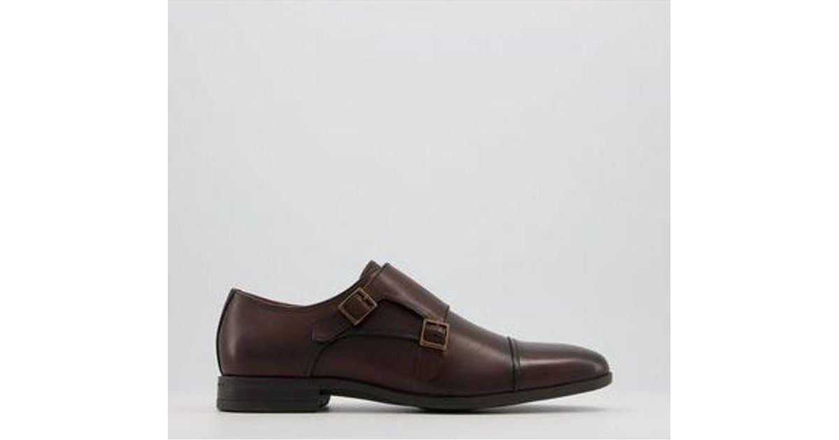 Office Maddison Monk Shoes in Brown for Men | Lyst