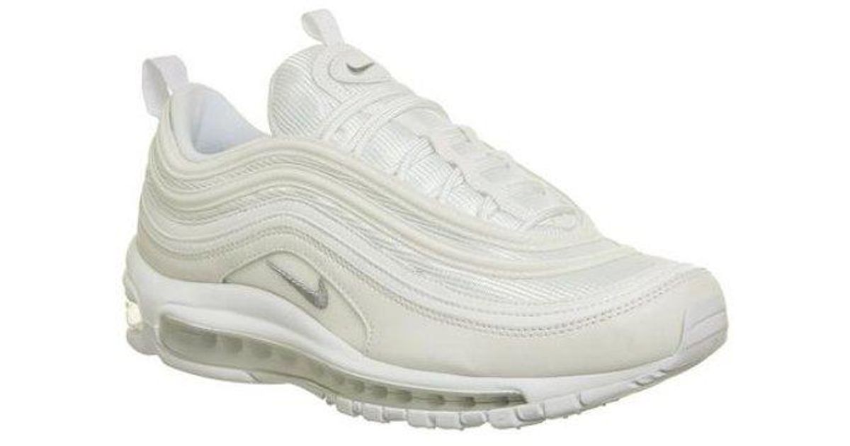 nike air max 97 all white mens