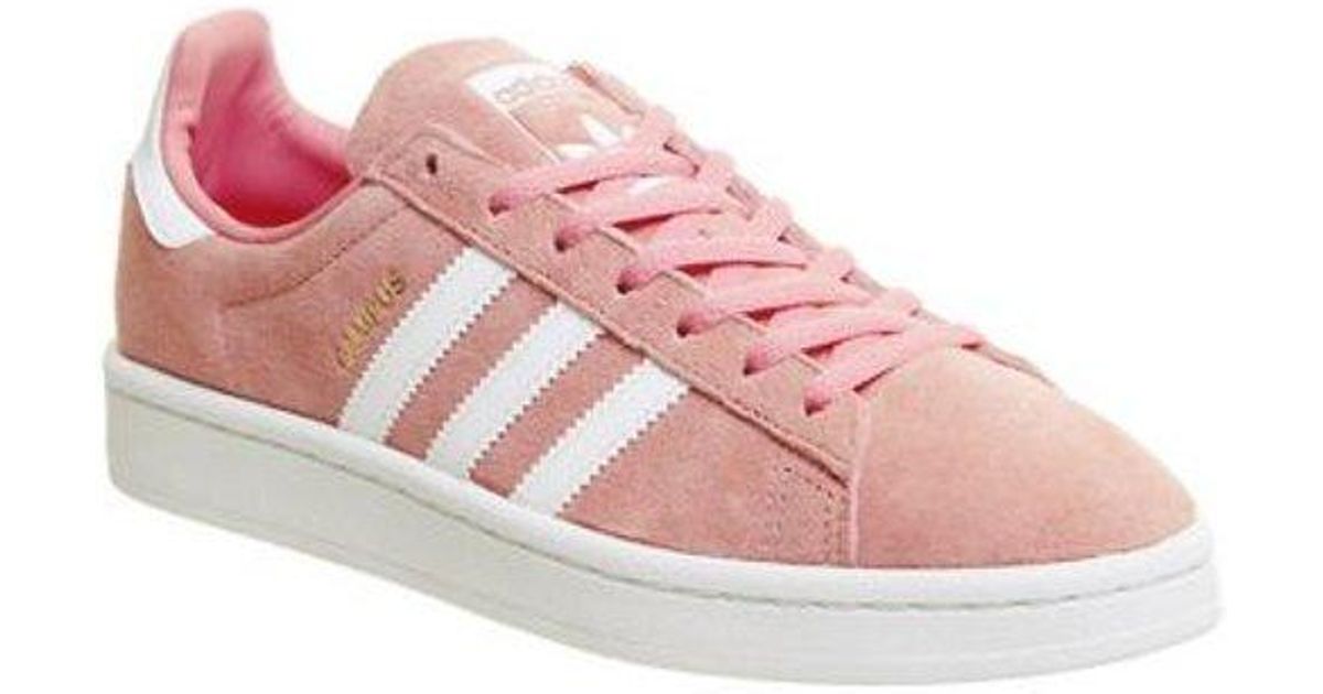 adidas campus pink suede