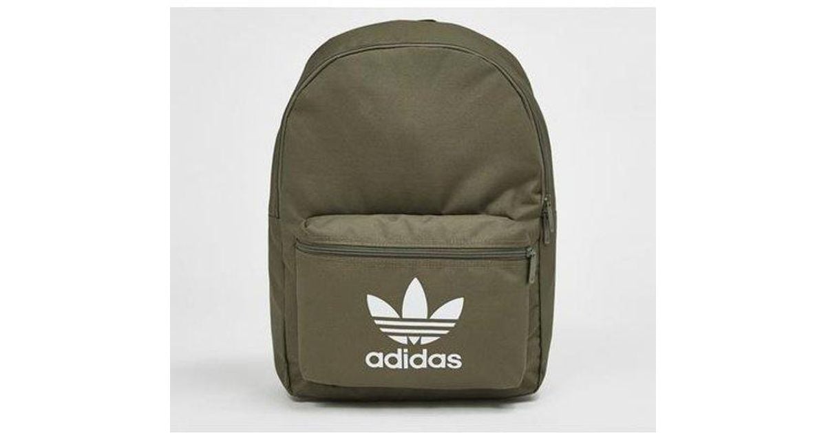 adidas green backpack