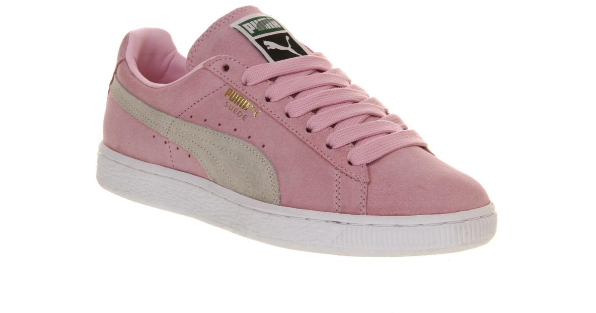 PUMA Suede Classic in Pink for Men - Lyst