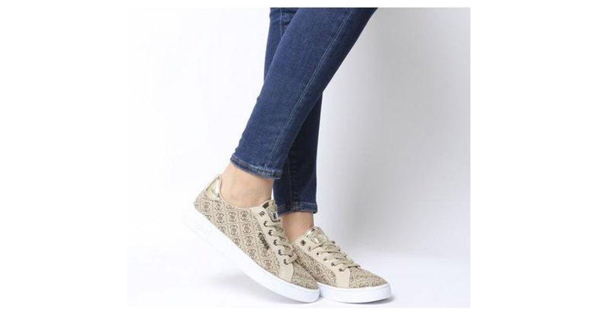 Beckie logo print sneaker guess Clearance