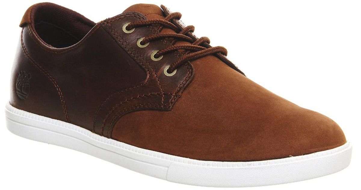 Timberland Rubber Fulk Oxford Shoes in Tan (Brown) for Men - Lyst