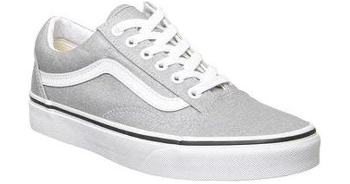 vans grey white