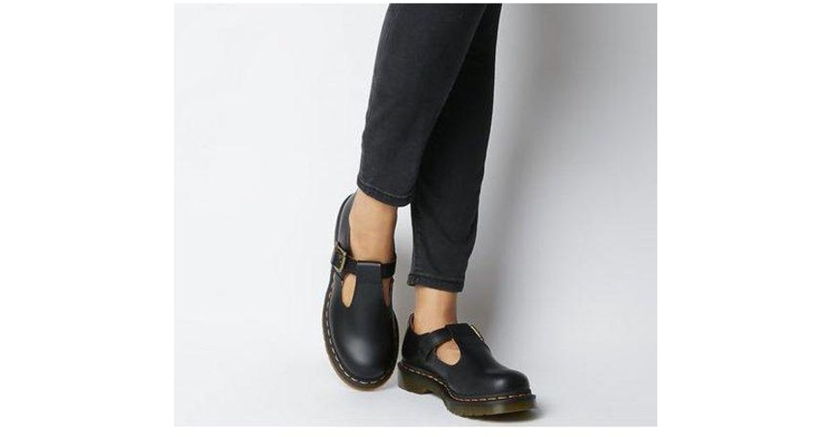 dr martens polley t bar shoes