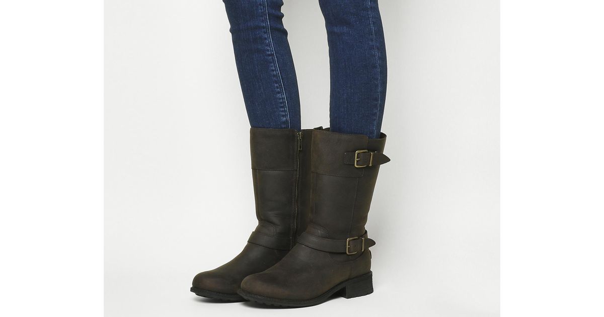 UGG Leather Tisdale Boots - Lyst