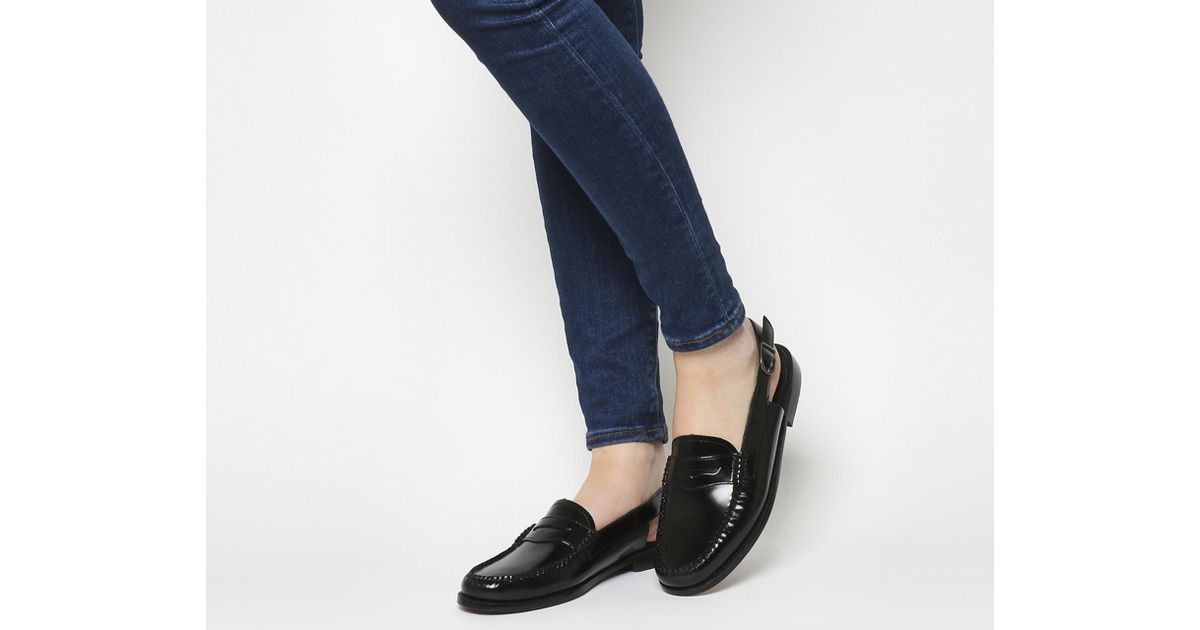 bass weejuns black