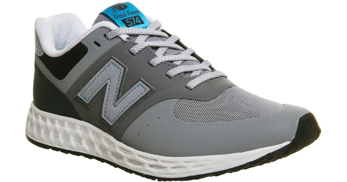 New Balance Synthetic Mfl574 In Grey Gray Lyst New Balance Synthetic Mfl574 In Grey Gray Lyst