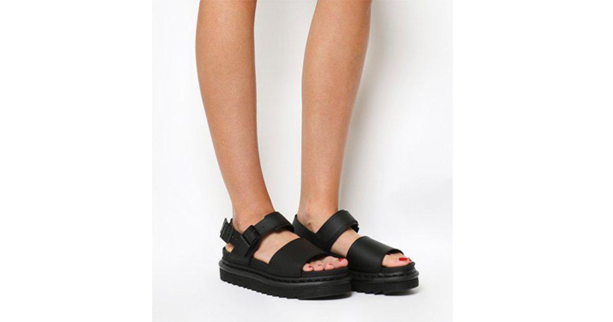 dr martens voss sandal black