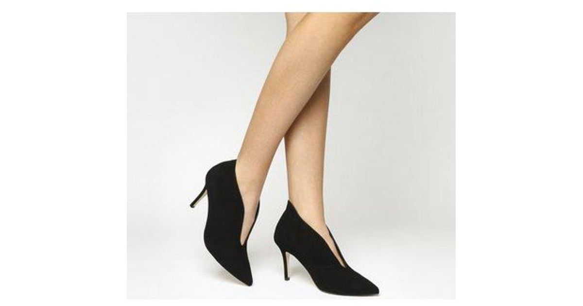 office me too v front shoe boots