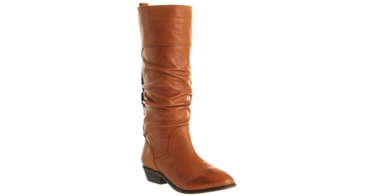 office tan boots