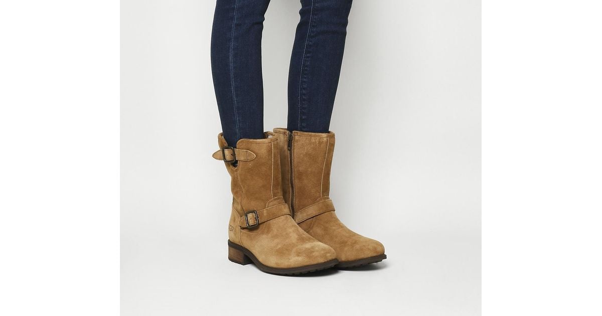 ugg leather and suede boots