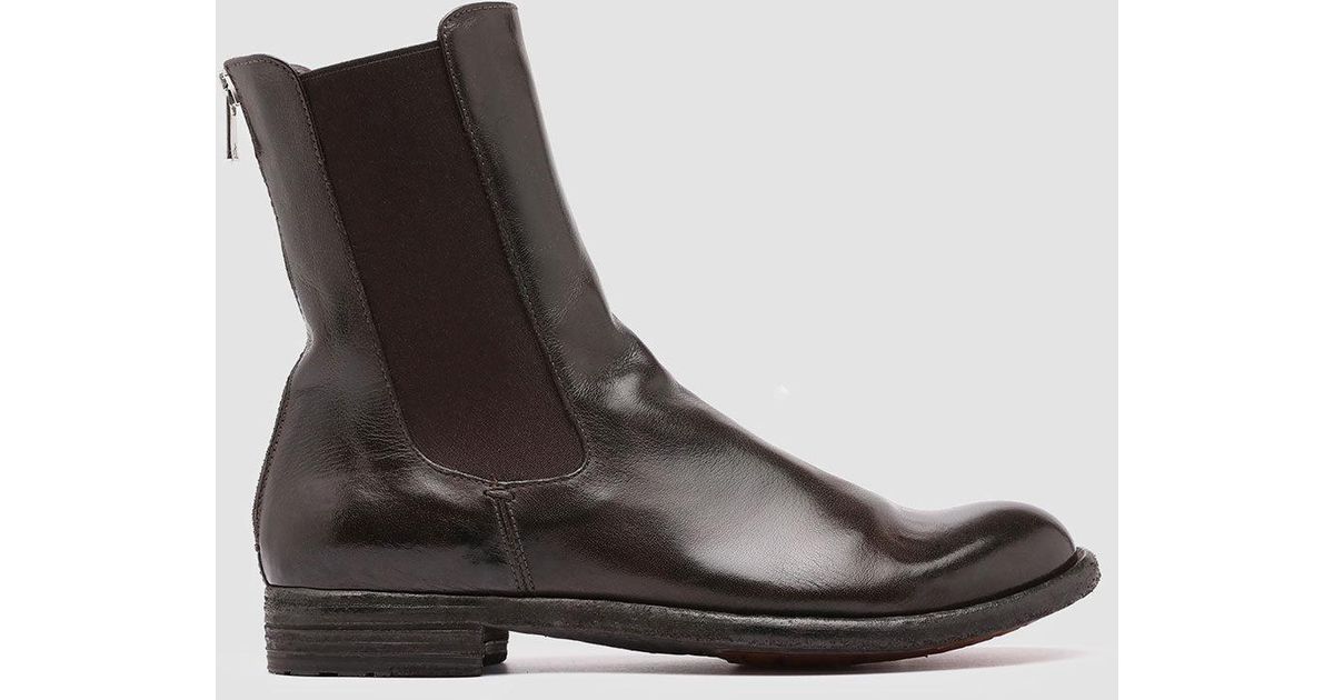 Officine Creative Lexikon 073 Urban Chic - Leather Chelsea Boots in ...