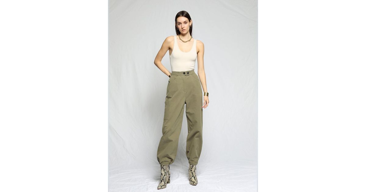 cinched cargo pants