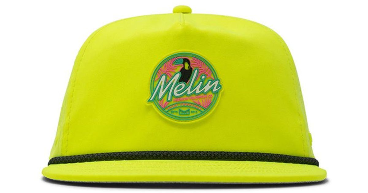 Melin Hydro Coronado Burst Hat in Neon Yellow (Yellow) for Men Lyst