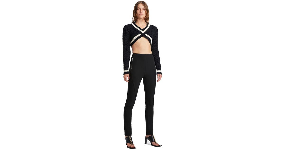 Dion Lee Synthetic Contour Riding Pant in Black - Lyst