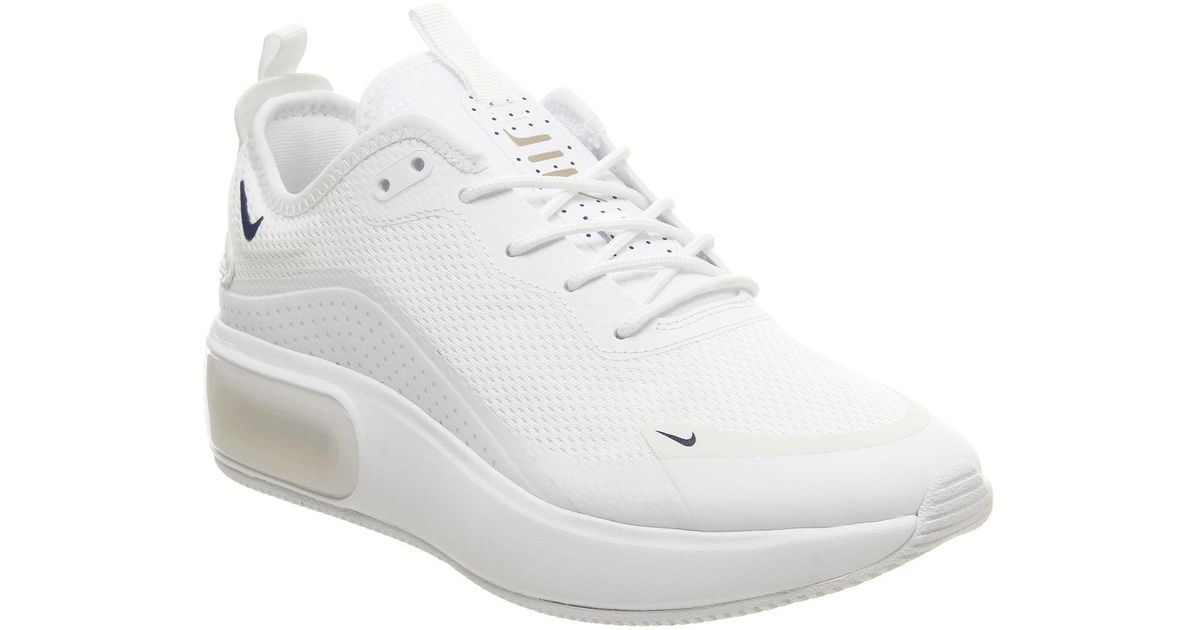 White nike dia trainers Clearance