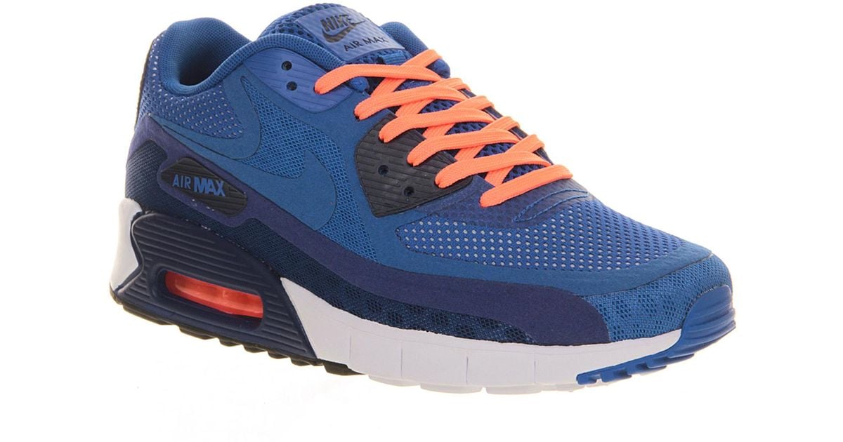 Nike Leather Air Max 90 Br in Blue for Men - Lyst