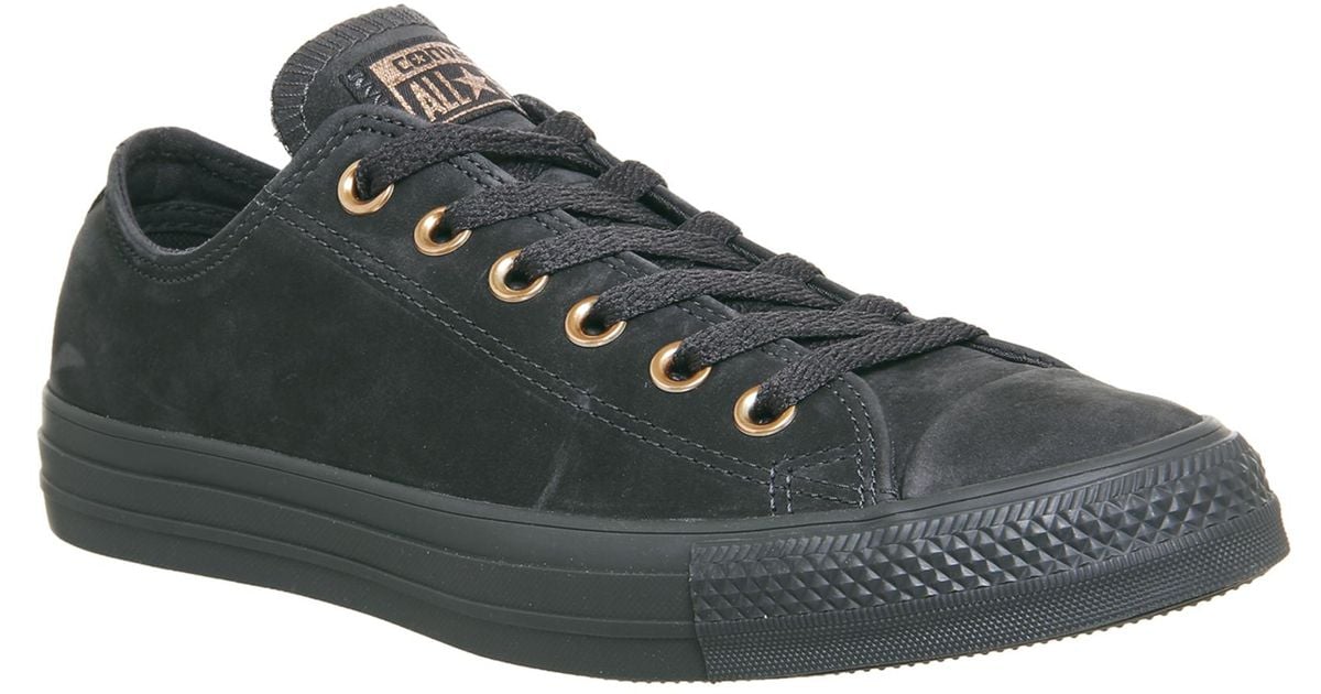 Converse All Star Low Leather Almost Black Rose Shop, SAVE 57% - mpgc.net