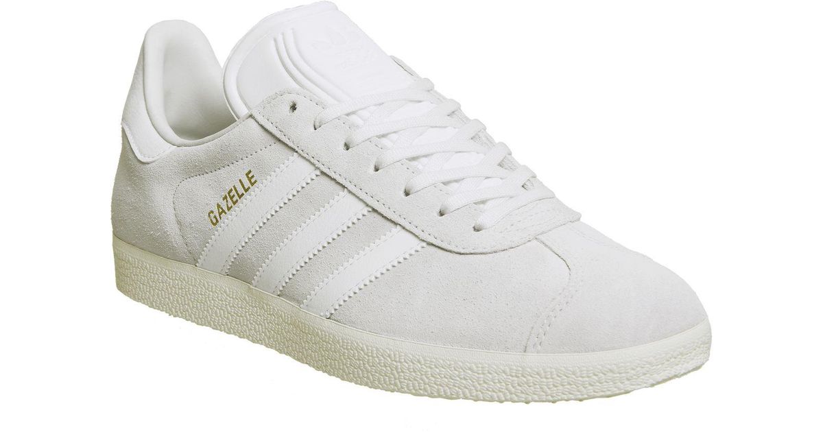 adidas gazelle crystal white