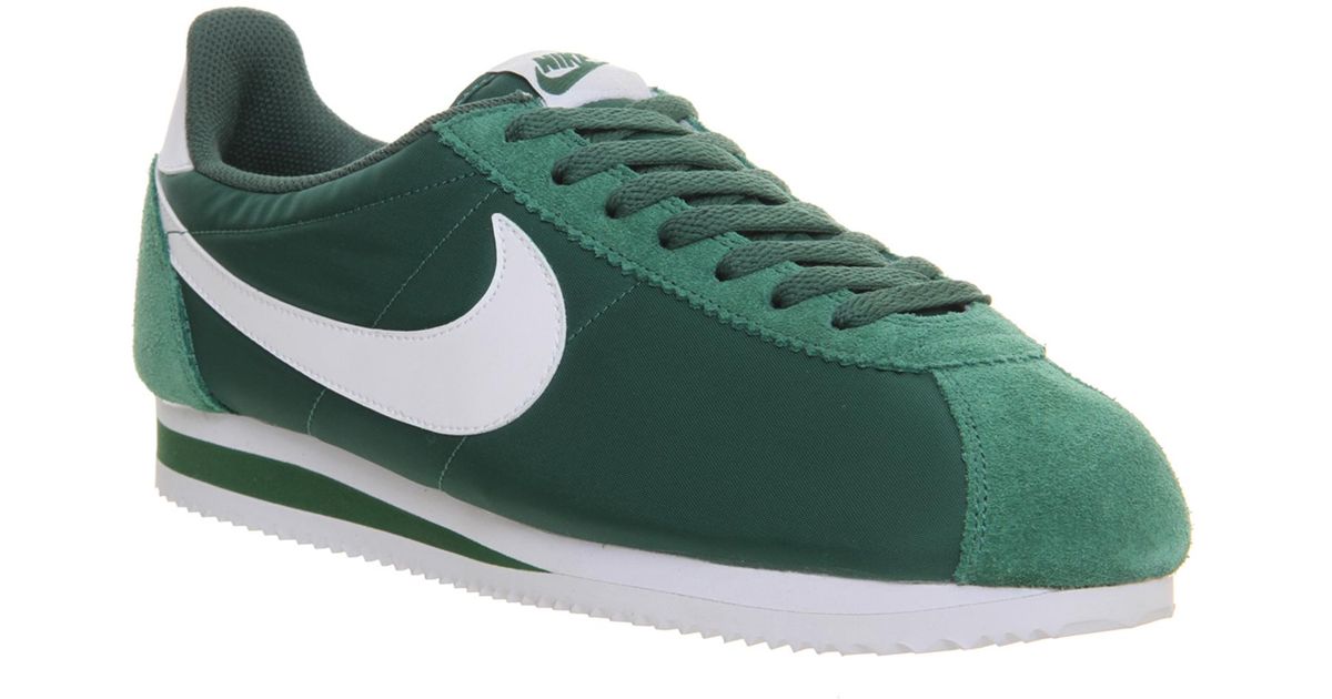 Nike Synthetic Cortez Nylon in Green Green (Green) - Lyst