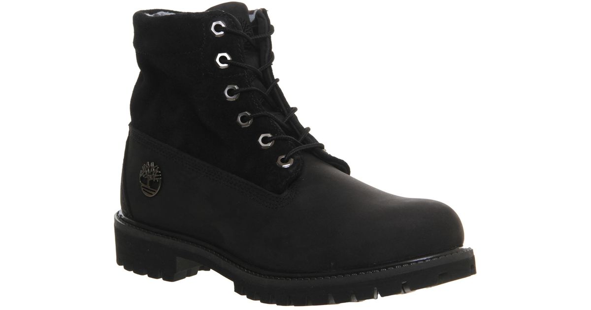 black low top timberland boots