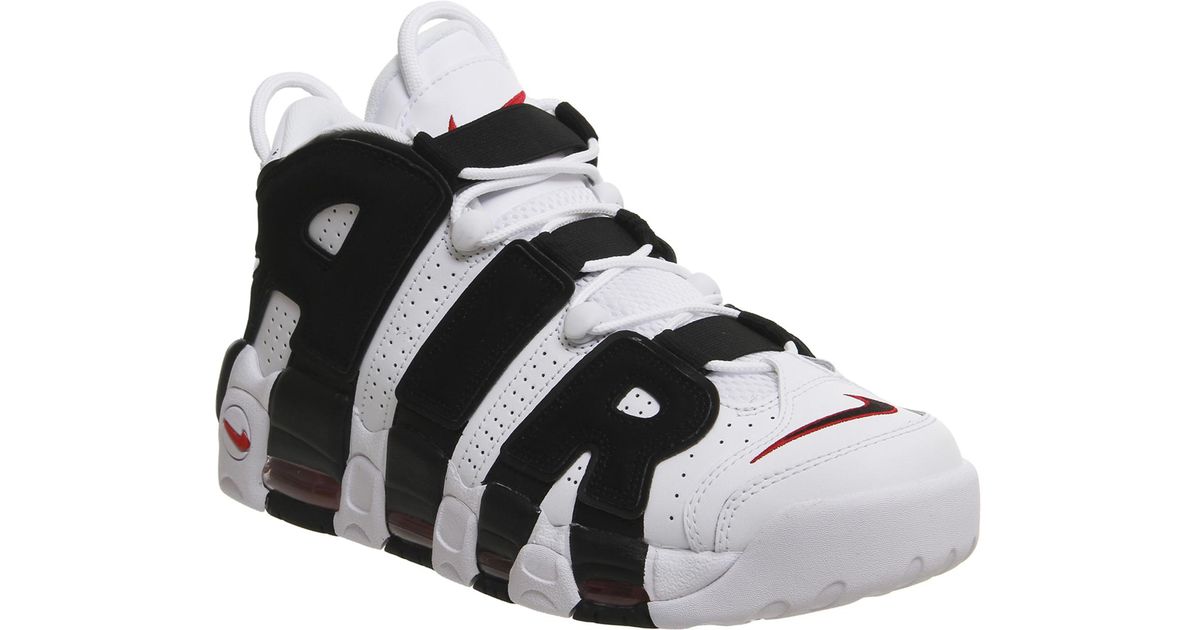 Nike Leather 414962-105 Sneakers Man in White Black Red (Black) for Men -  Lyst