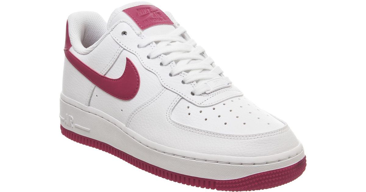 nike air force 1 07 wild cherry