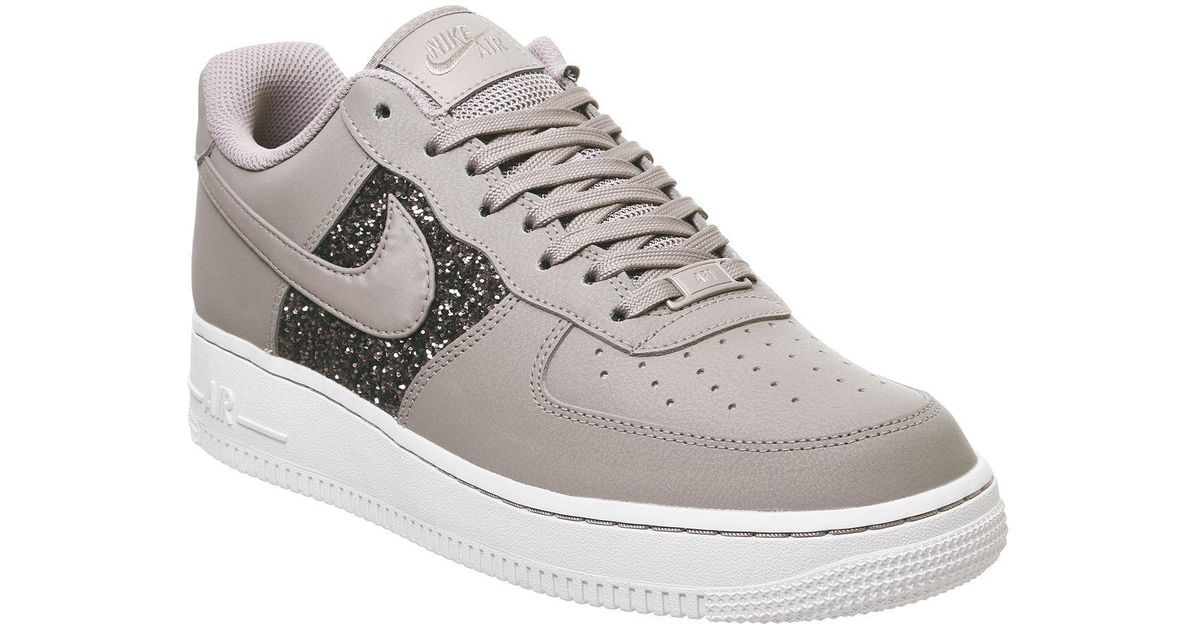 air force 1 with glitter