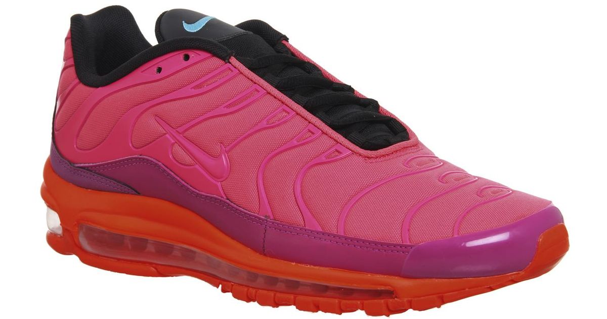 pink air max 97 plus