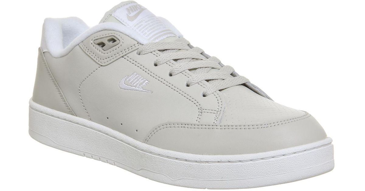 nike white grandstand ii trainers