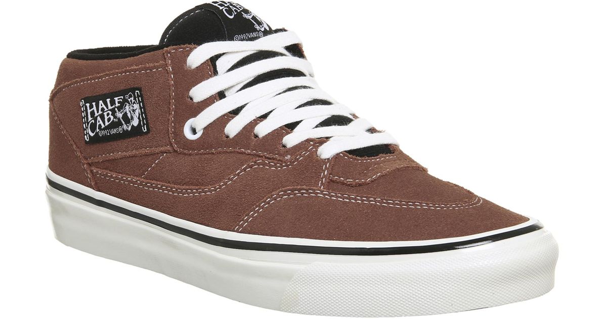 vans half cab tan