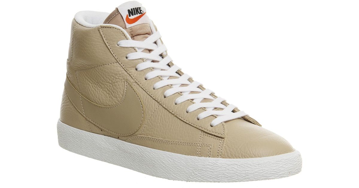 nike blazer mid linen