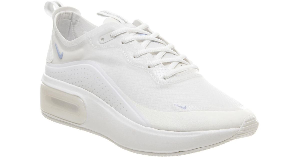 nike white air max dia trainers