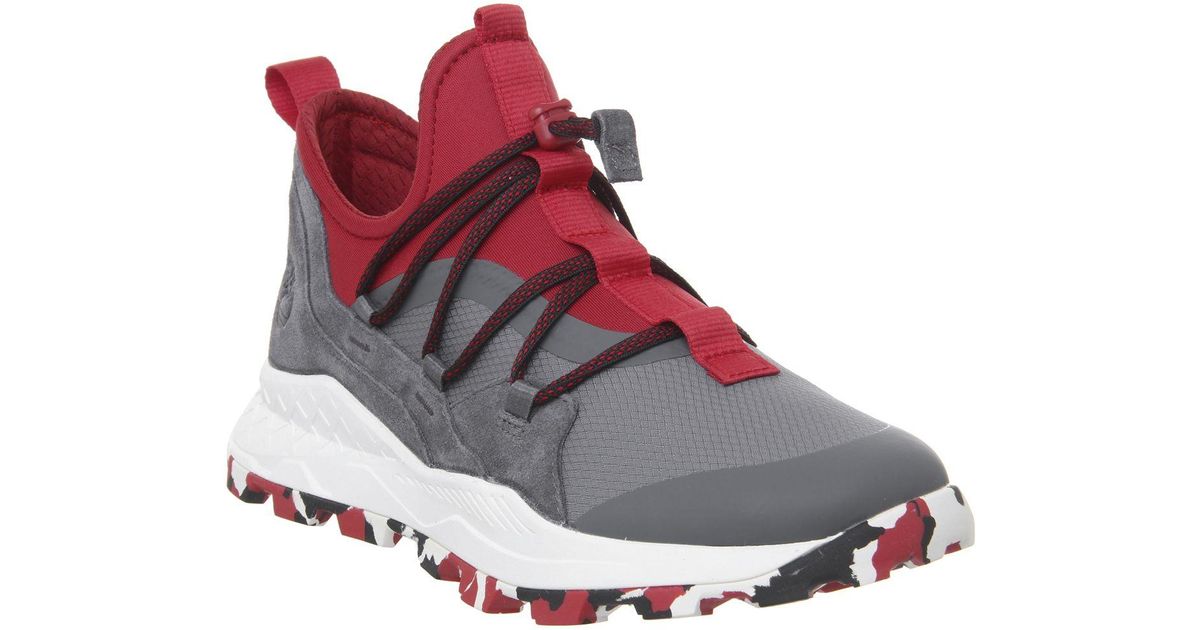 timberland brooklyn red