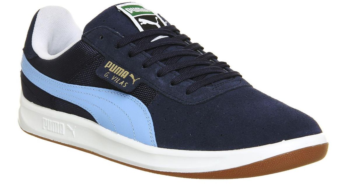 Puma g vilas blue Clearance