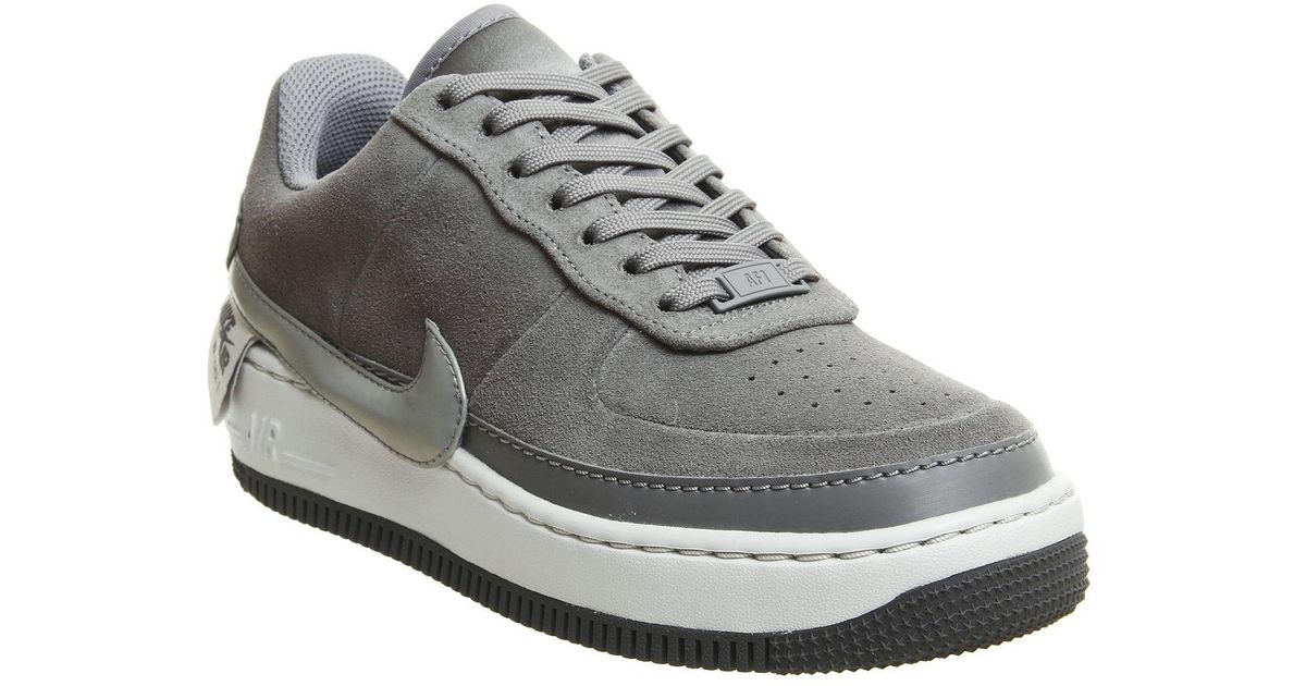 nike grey air force 1 jester