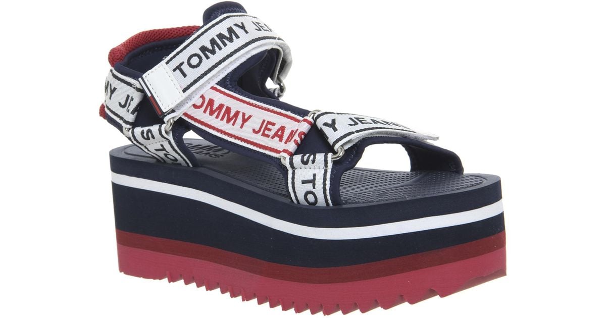Tommy Hilfiger Synthetic Tech Sandals 