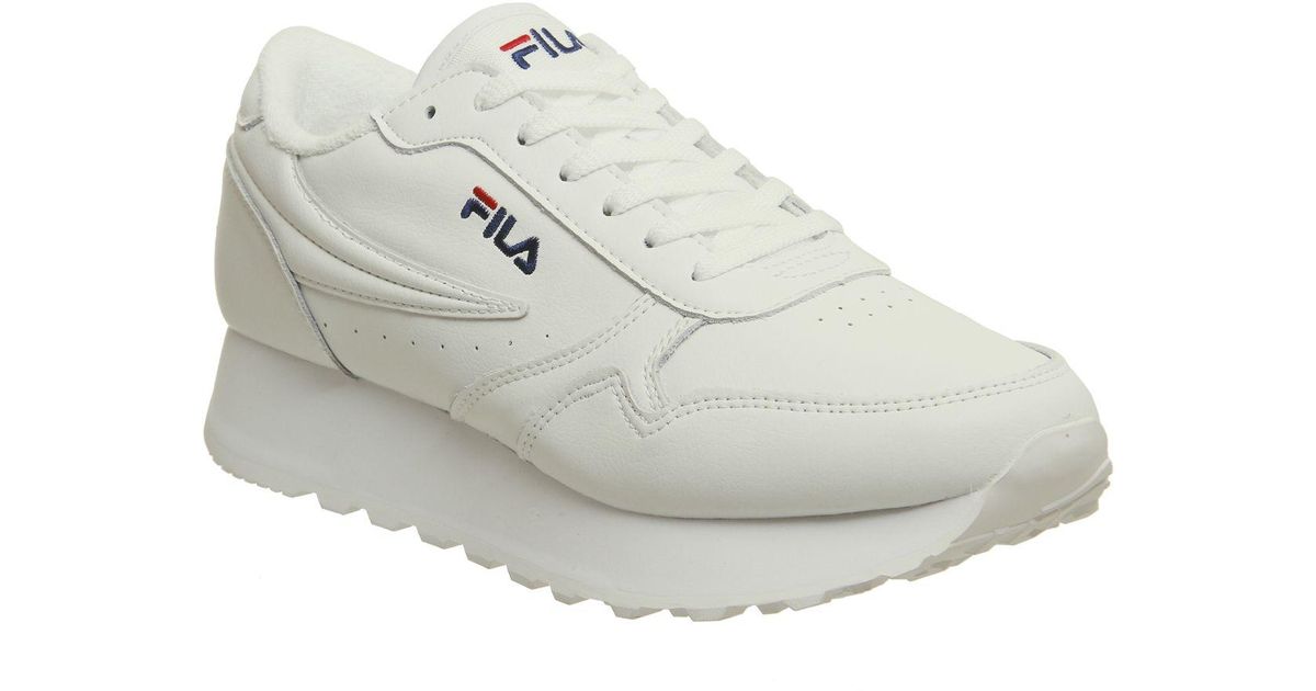 fila orbit zeppa white