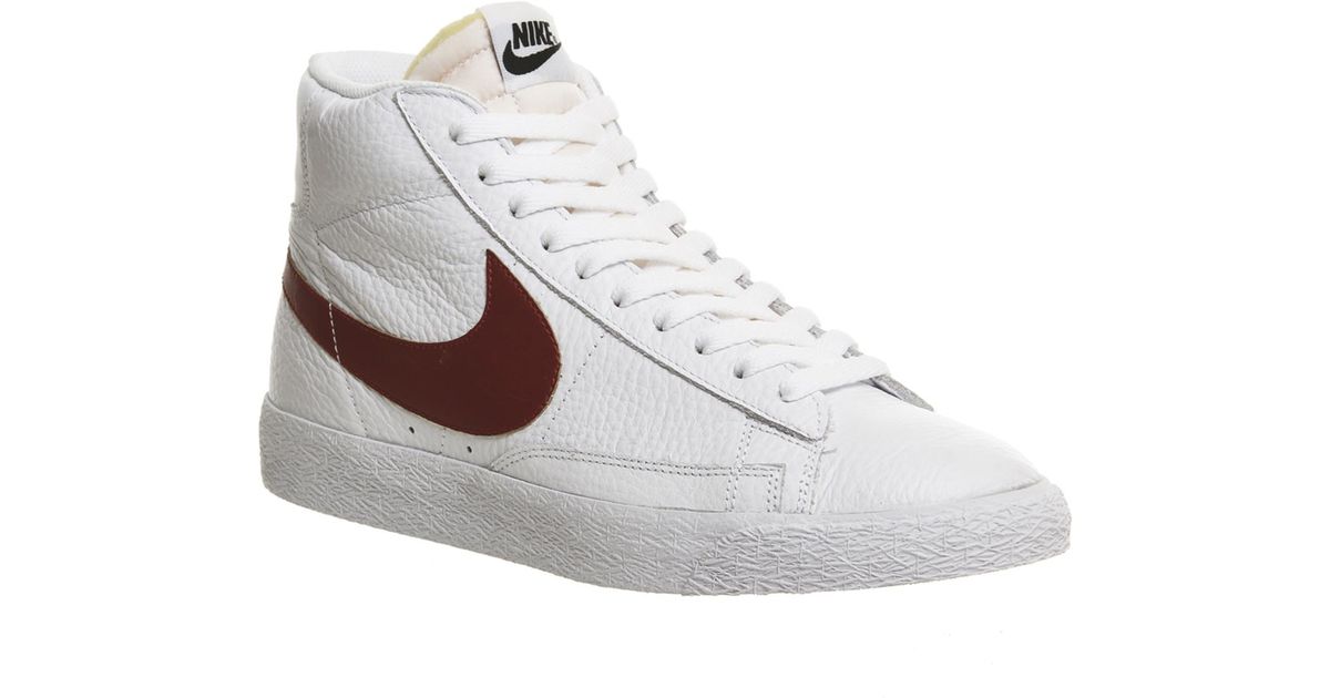 nike mid blazer leather