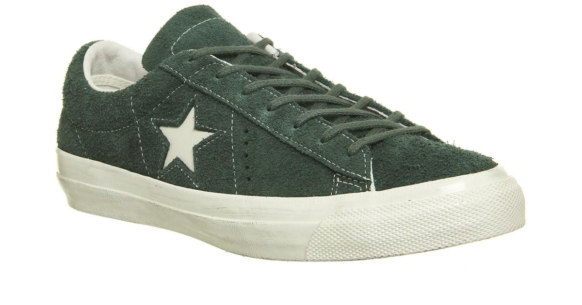 pine green converse