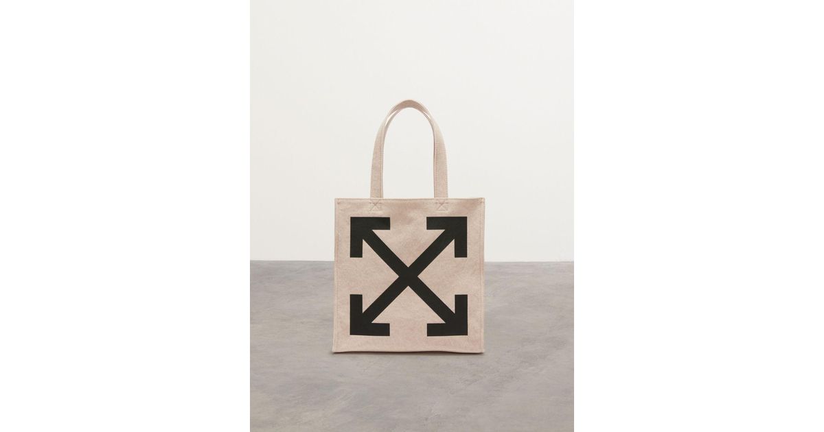 Off-White Nylon Small Commercial Tote Black White | Shopping Bag |  fashionette