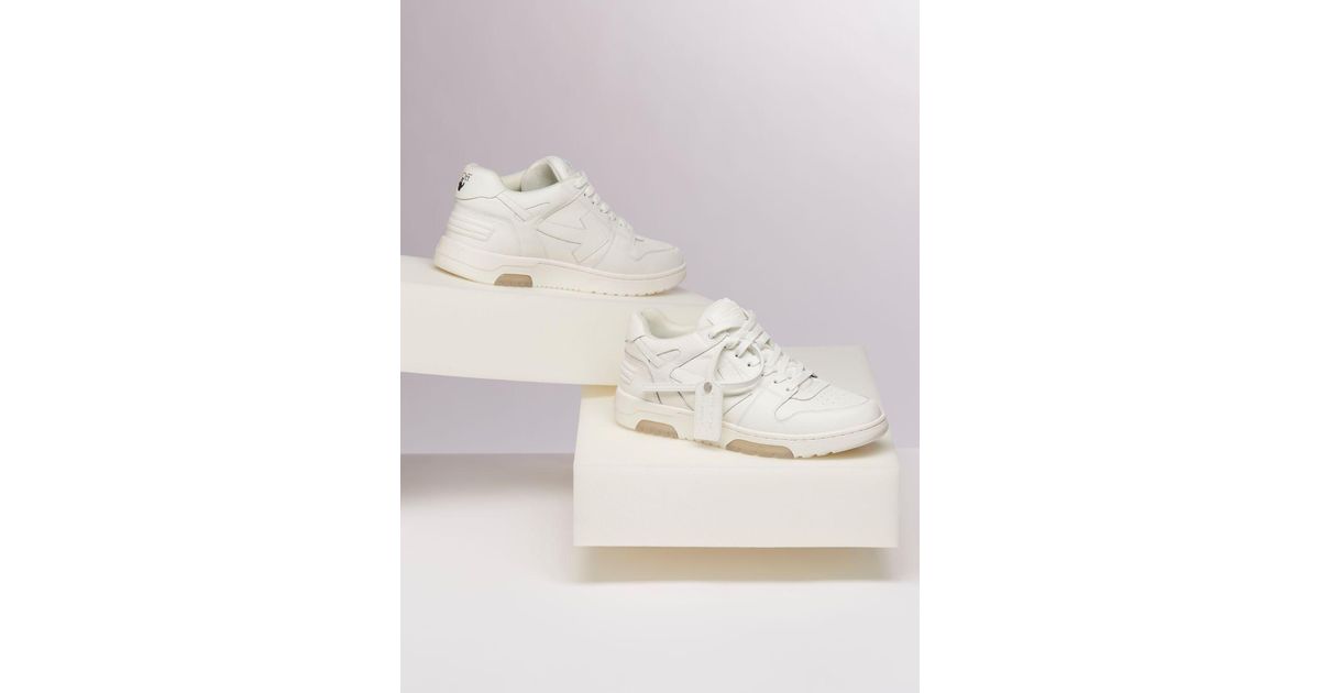 Baskets Out of Office 'Ooo' Cuir Off-White c/o Virgil Abloh pour homme ...