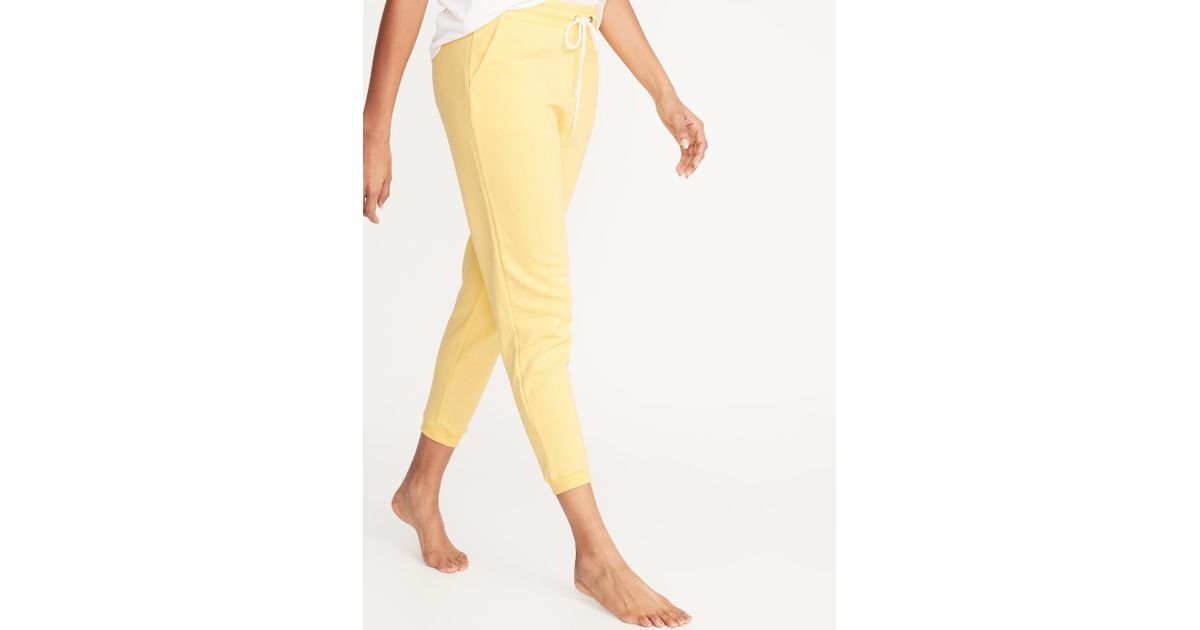 old navy terry joggers