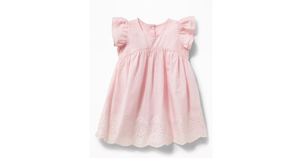 old navy pink dress