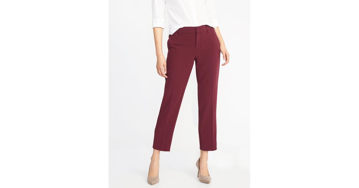 mid rise harper ankle pants