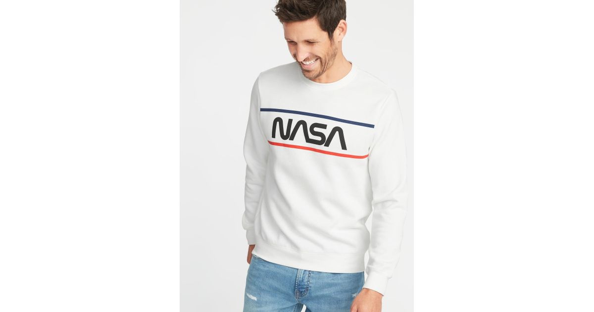 nasa graphic sweatshirt