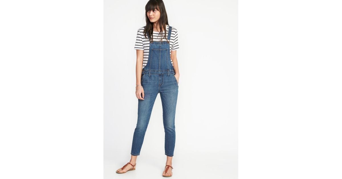 skinny jean overall