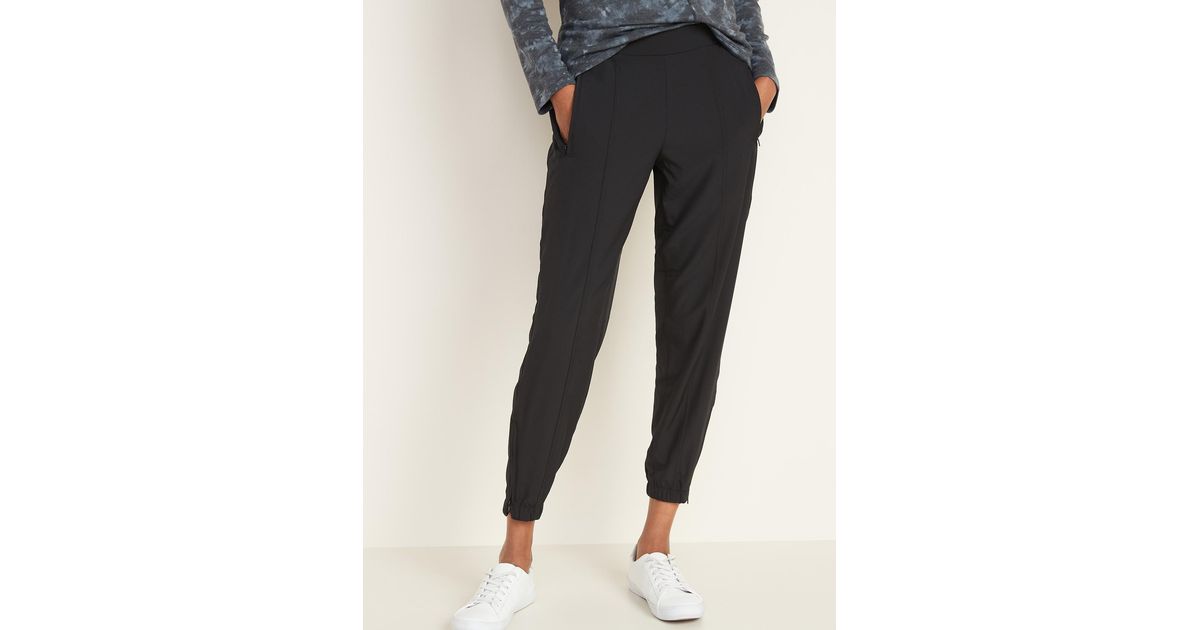 old navy mid rise stretchtech joggers