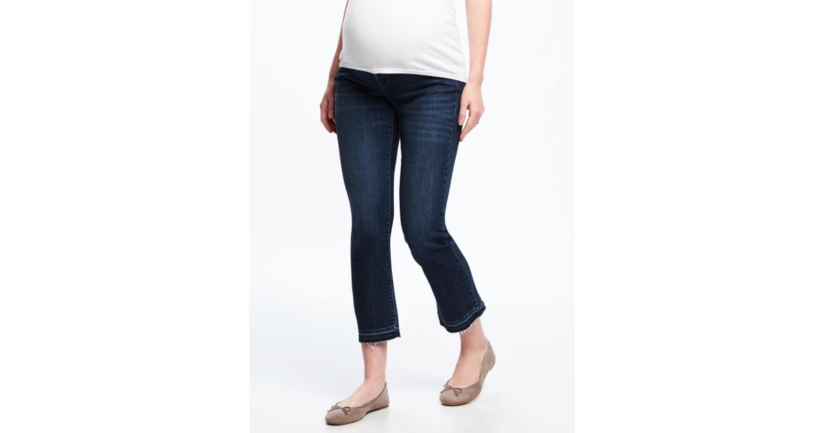 old navy side panel maternity pants